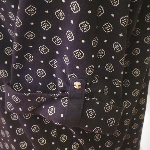 Croft & Barrow knit top with collar Size XL - Picture 3 of 6